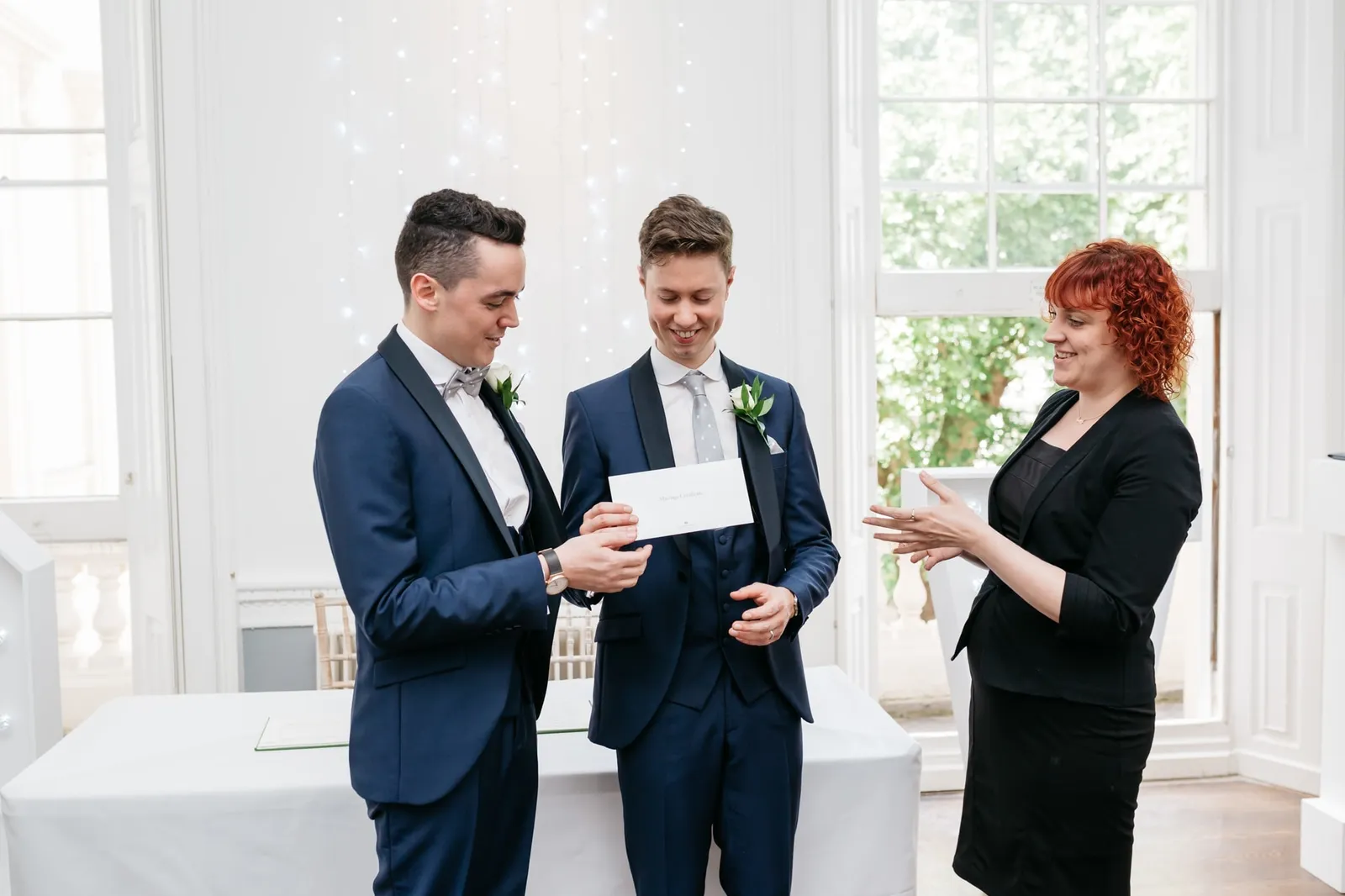 Same sex wedding ceremony