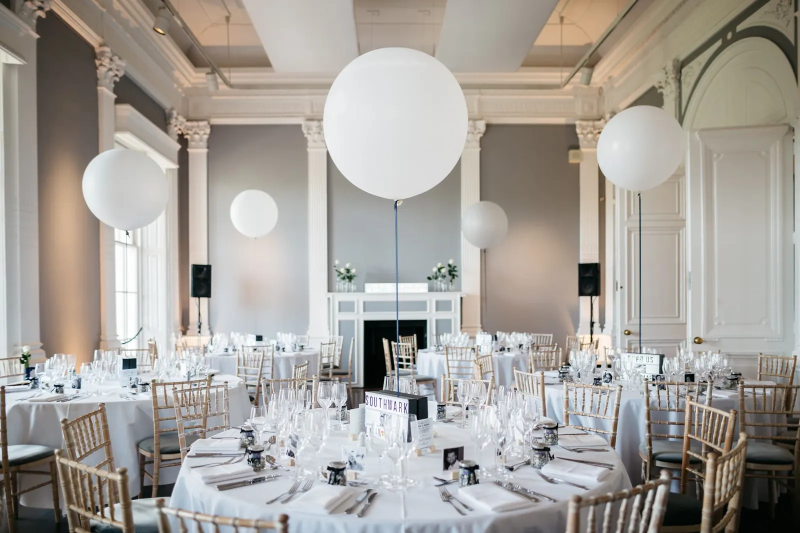 Same sex wedding reception