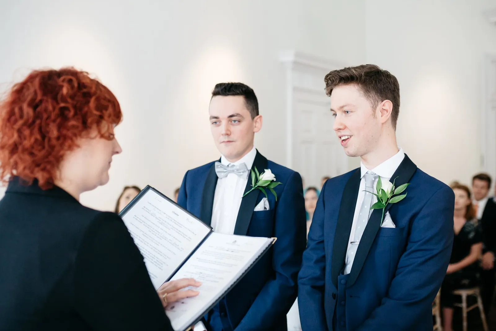 Gay wedding ceremony